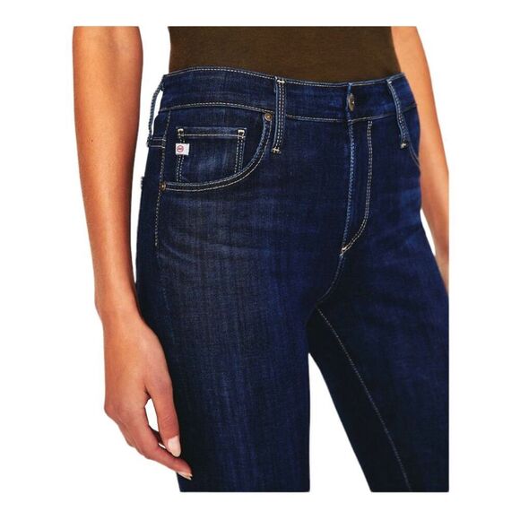 AG Adriano Goldschmied Willow Skinny Jeans – Black, 29R, Pre-Loved - Picture 12 of 16